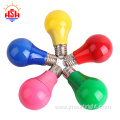 LED bulb red blue green pink yellow lamp